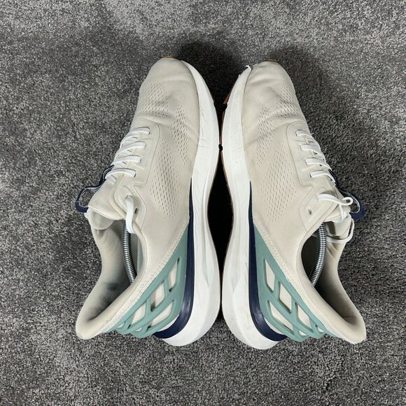 Kizik Athens 2 Mens Size 13 White Hands Free Athletic Running Shoes Used - Picture 7 of 11